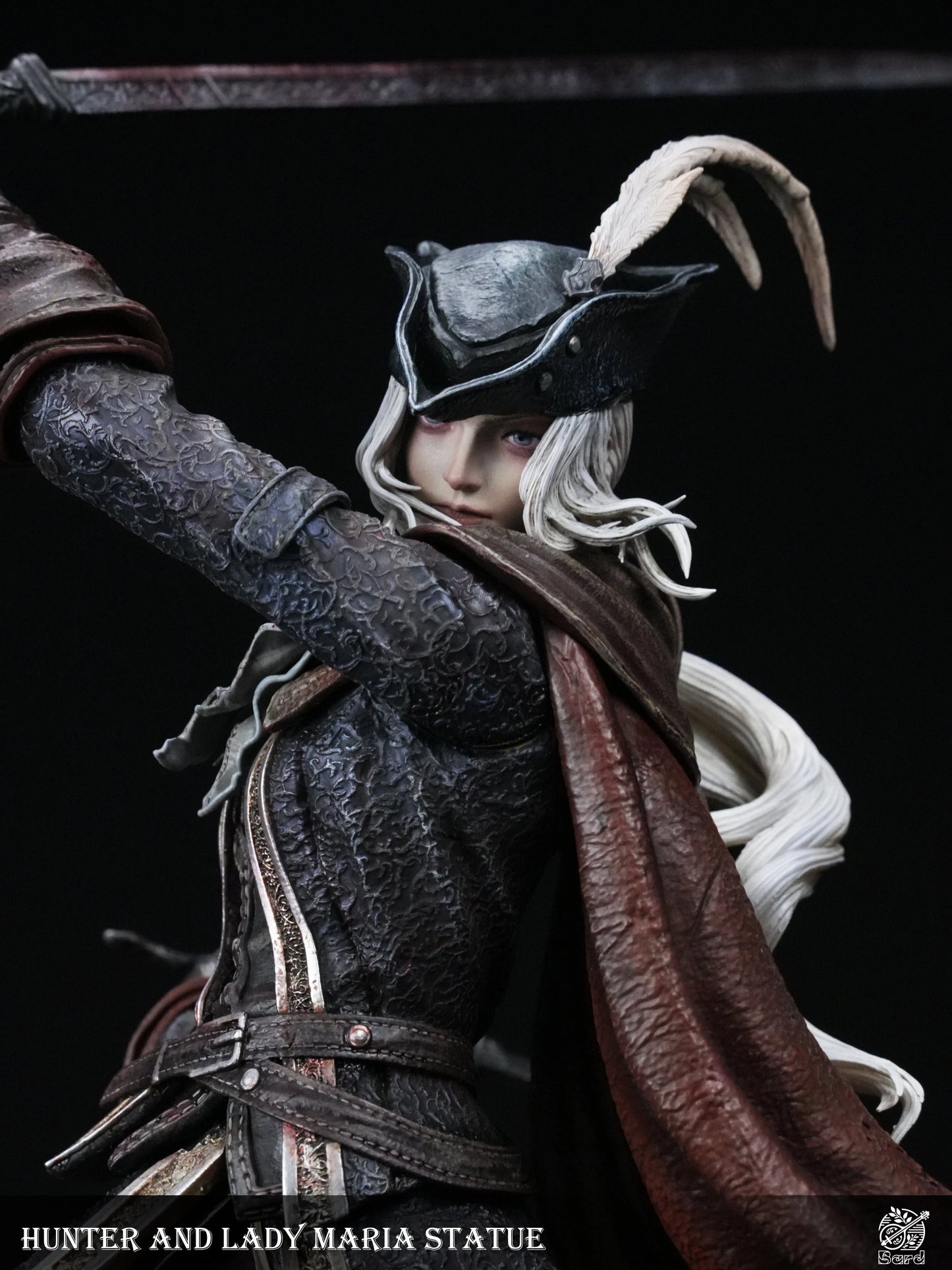 Preventa Resina Lady Maria vs Hunter Figura Bloodborne Bard  Estudio