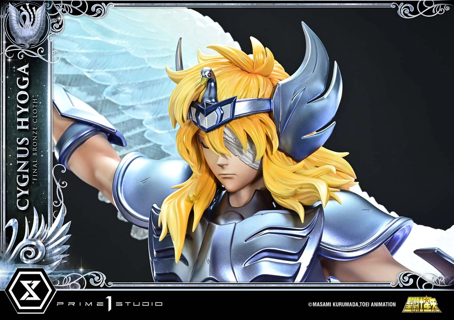 "Preventa Resina Hyōga de Cisne  Figura Caballeros del Zodiako Prime 1 (Licencia) Estudio"
