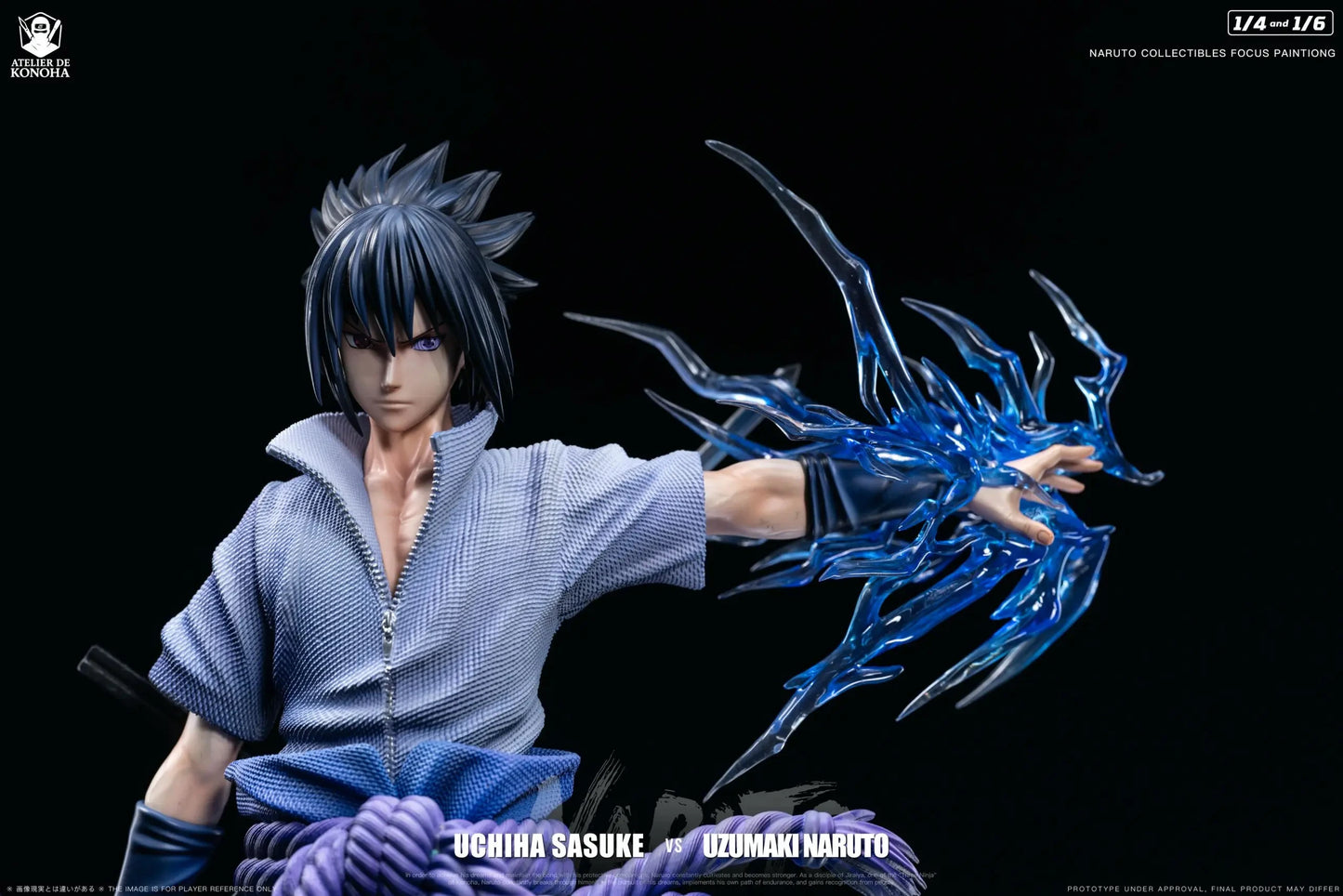 Preventa Resina Naruto & Sasuke Figura Naruto Atelier de Konoha Estudio