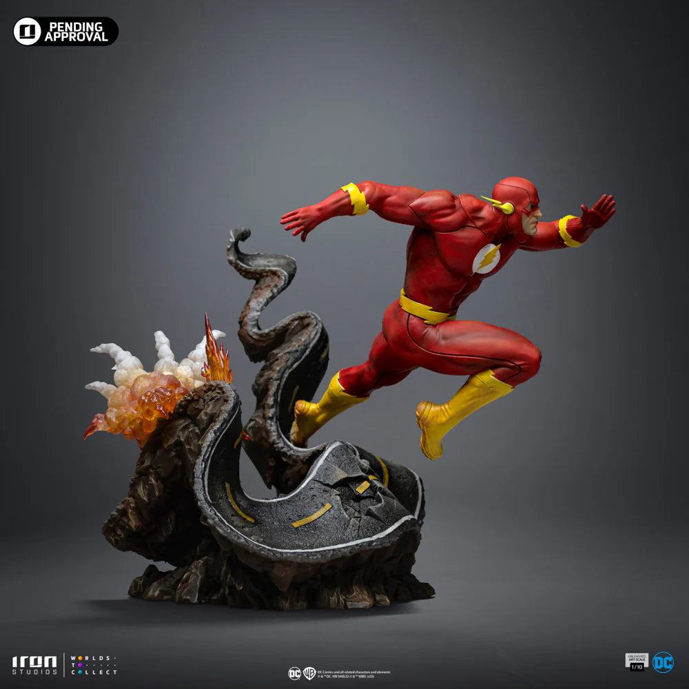 Preventa Resina The Flash Figura DC Comics Iron (Licencia) Estudio