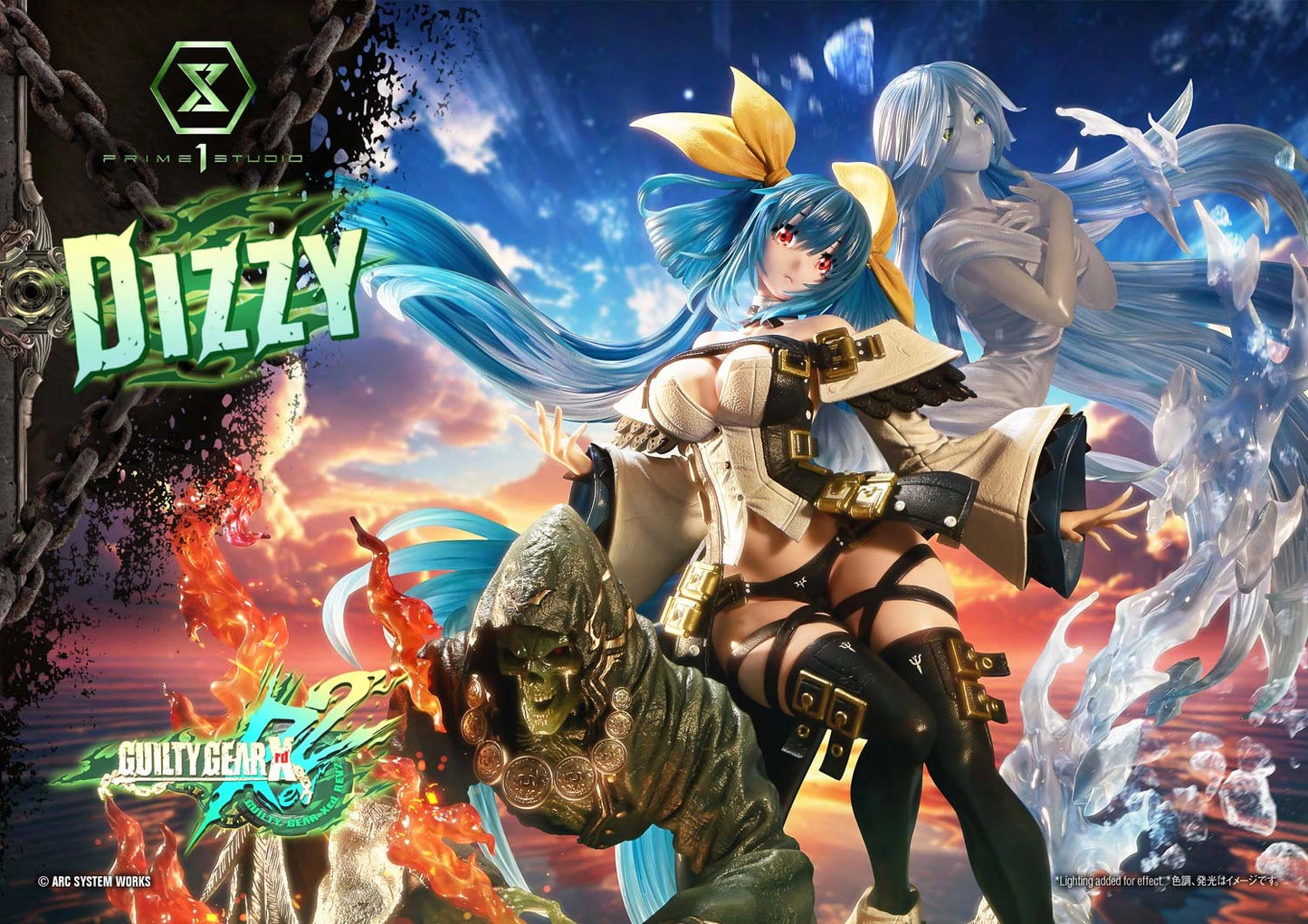 Preventa Resina Dizzy Figura Guilty Gear Xrd Rev 2  Prime 1 (Licencia)  Estudio
