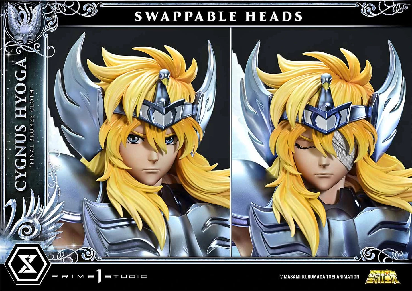 "Preventa Resina Hyōga de Cisne  Figura Caballeros del Zodiako Prime 1 (Licencia) Estudio"
