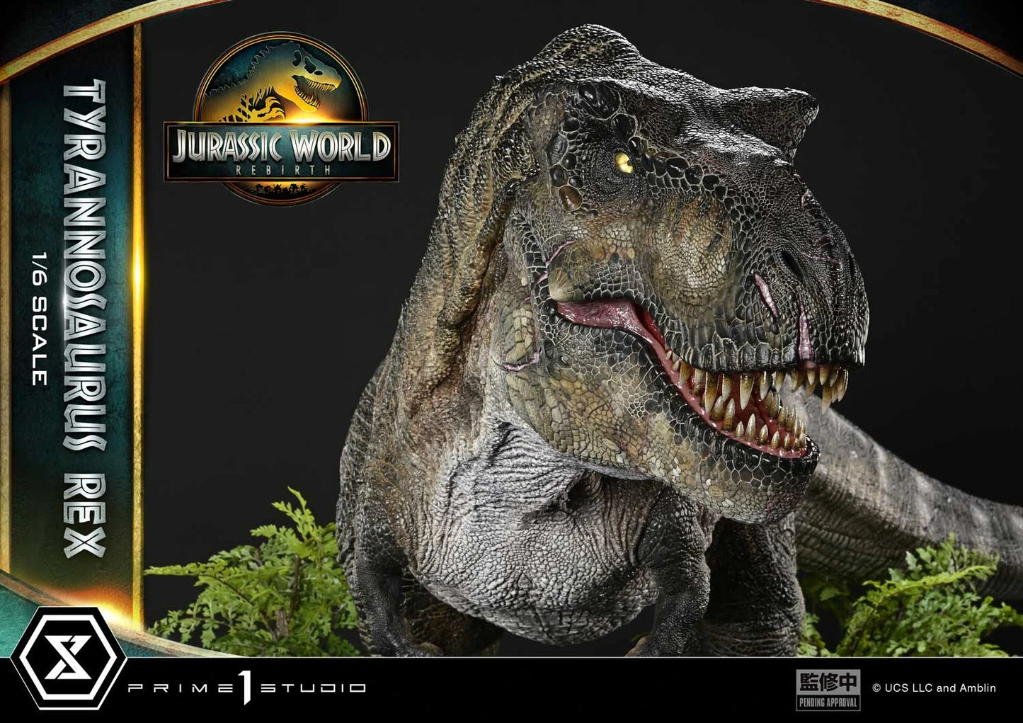 Preventa Resina Tyrannosaurus Rex Figura Jurassic World: Renace  Prime 1 (Licencia) Estudio
