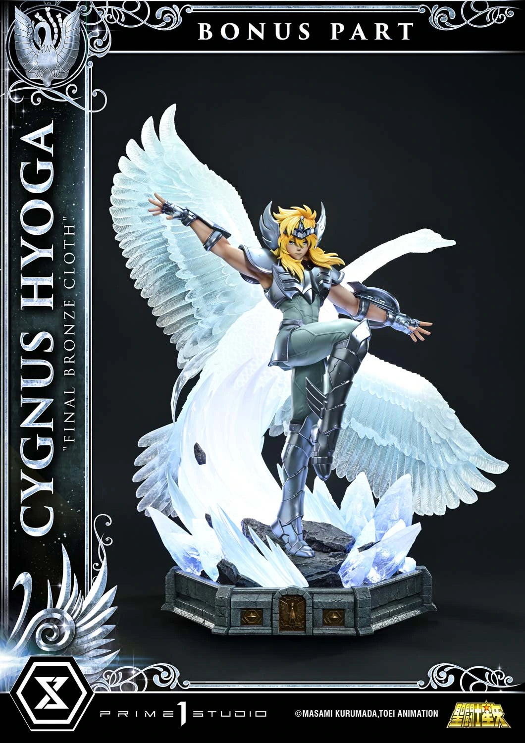 "Preventa Resina Hyōga de Cisne  Figura Caballeros del Zodiako Prime 1 (Licencia) Estudio"