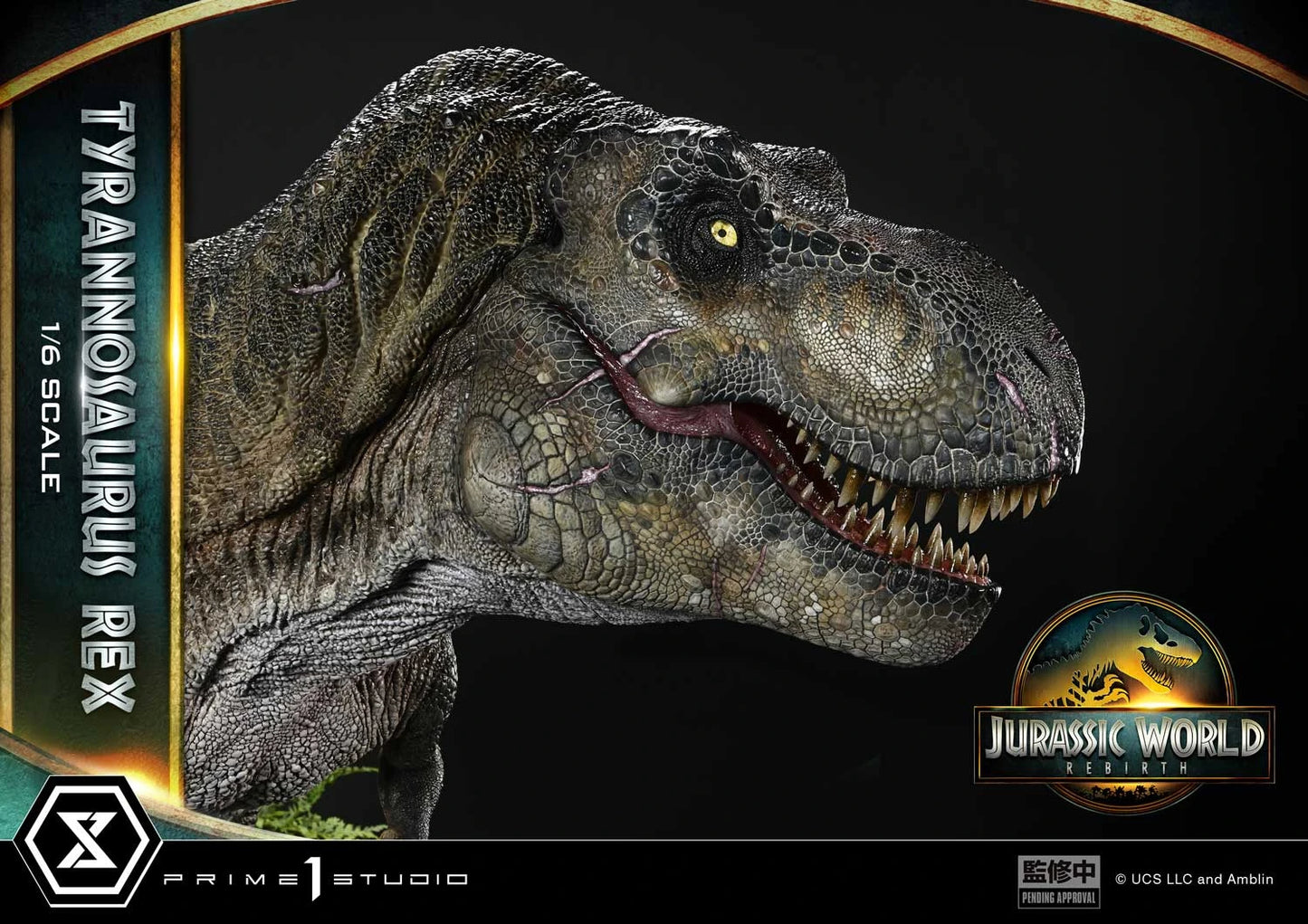 Preventa Resina Tyrannosaurus Rex Figura Jurassic World: Renace  Prime 1 (Licencia) Estudio