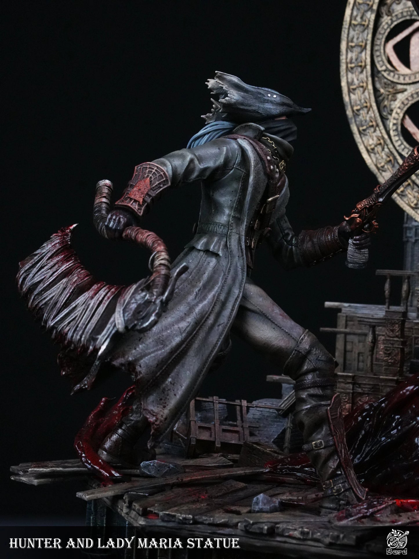 Preventa Resina Lady Maria vs Hunter Figura Bloodborne Bard  Estudio