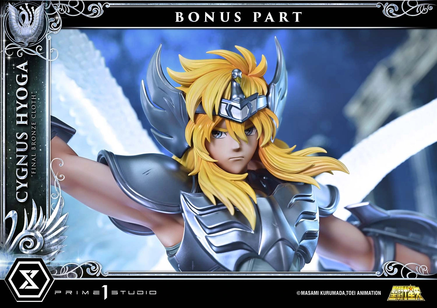 "Preventa Resina Hyōga de Cisne  Figura Caballeros del Zodiako Prime 1 (Licencia) Estudio"