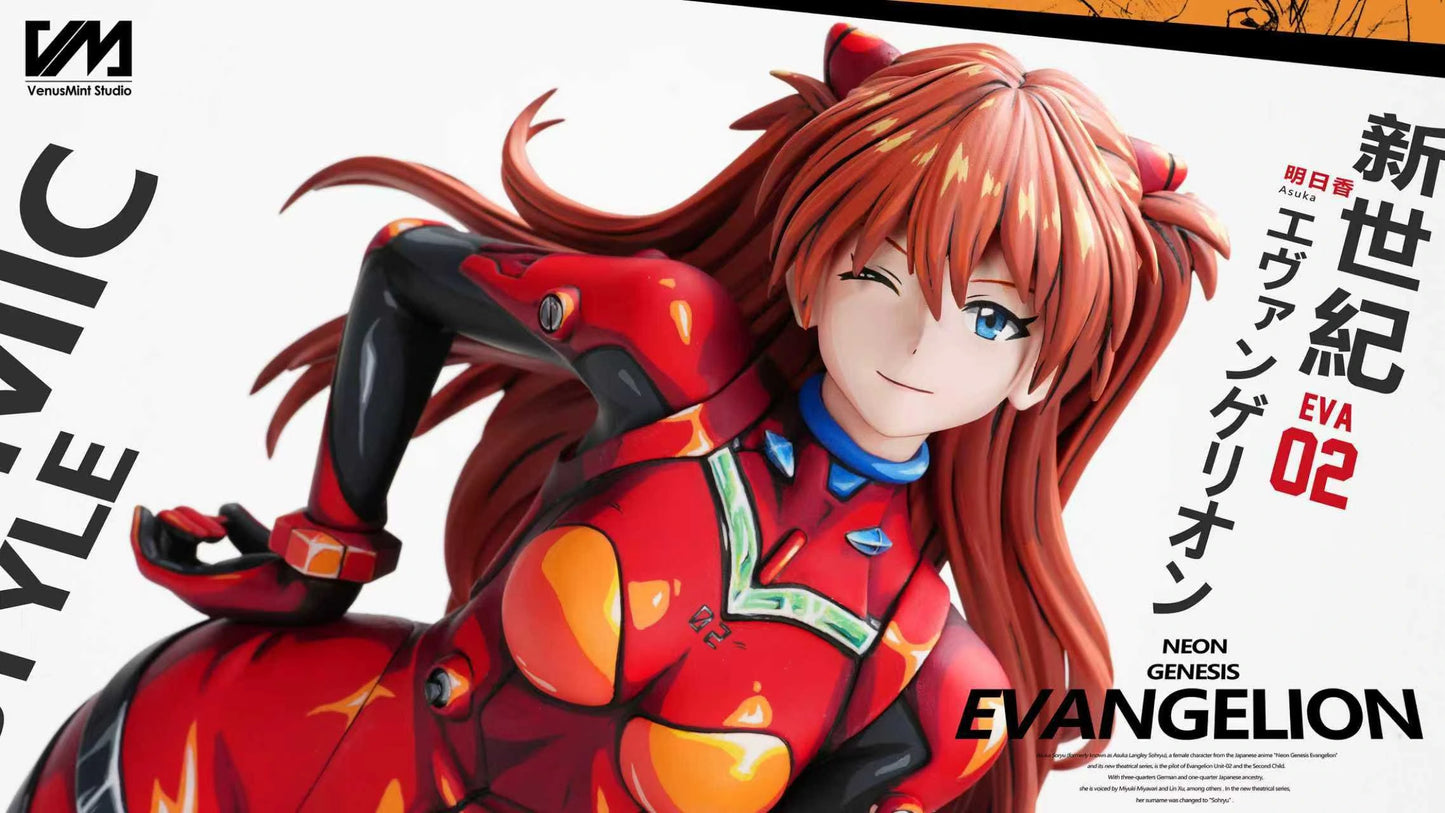 Preventa Resina Asuka Langley Figura Evangelion Venus Mint Estudio