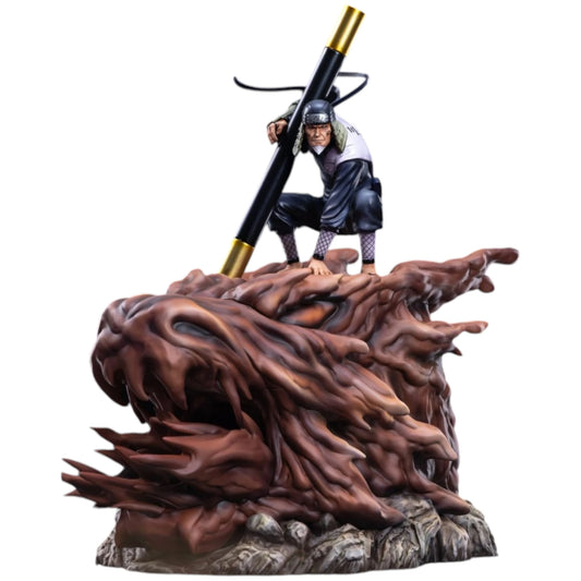 Preventa Resina Sarutobi Hiruzen Figura Naruto Sign Estudio