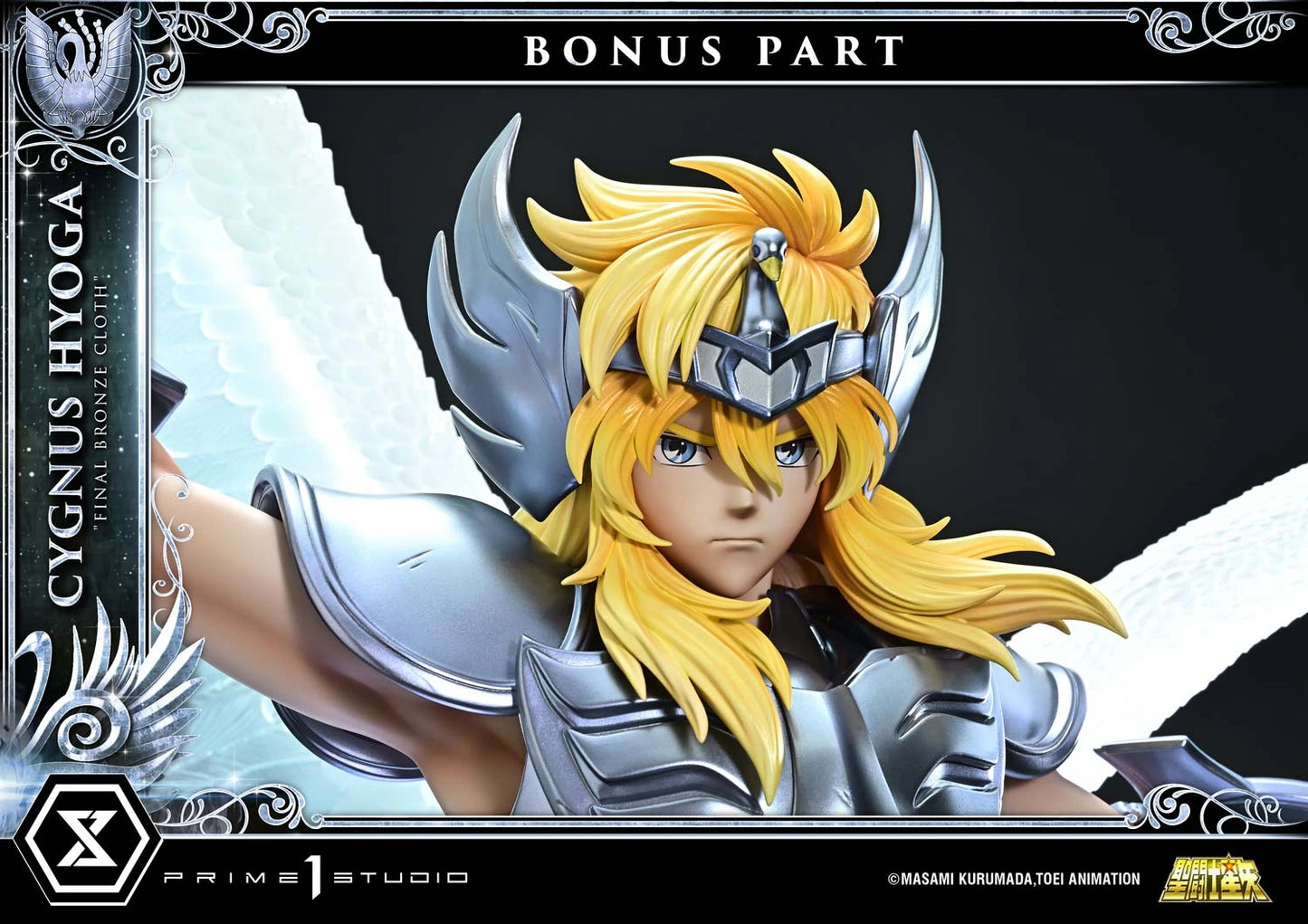 "Preventa Resina Hyōga de Cisne  Figura Caballeros del Zodiako Prime 1 (Licencia) Estudio"