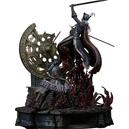 Preventa Resina Lady Maria vs Hunter Figura Bloodborne Bard  Estudio