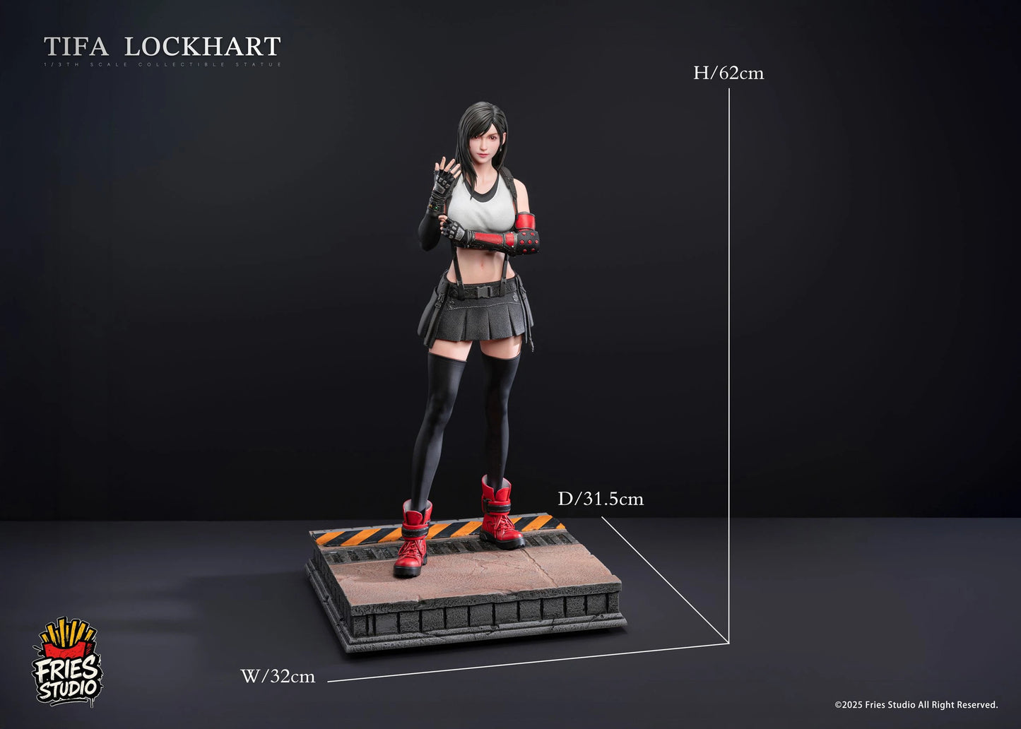 Preventa Resina Tifa Lockhart Figura Final Fantasy VII Fries  Estudio