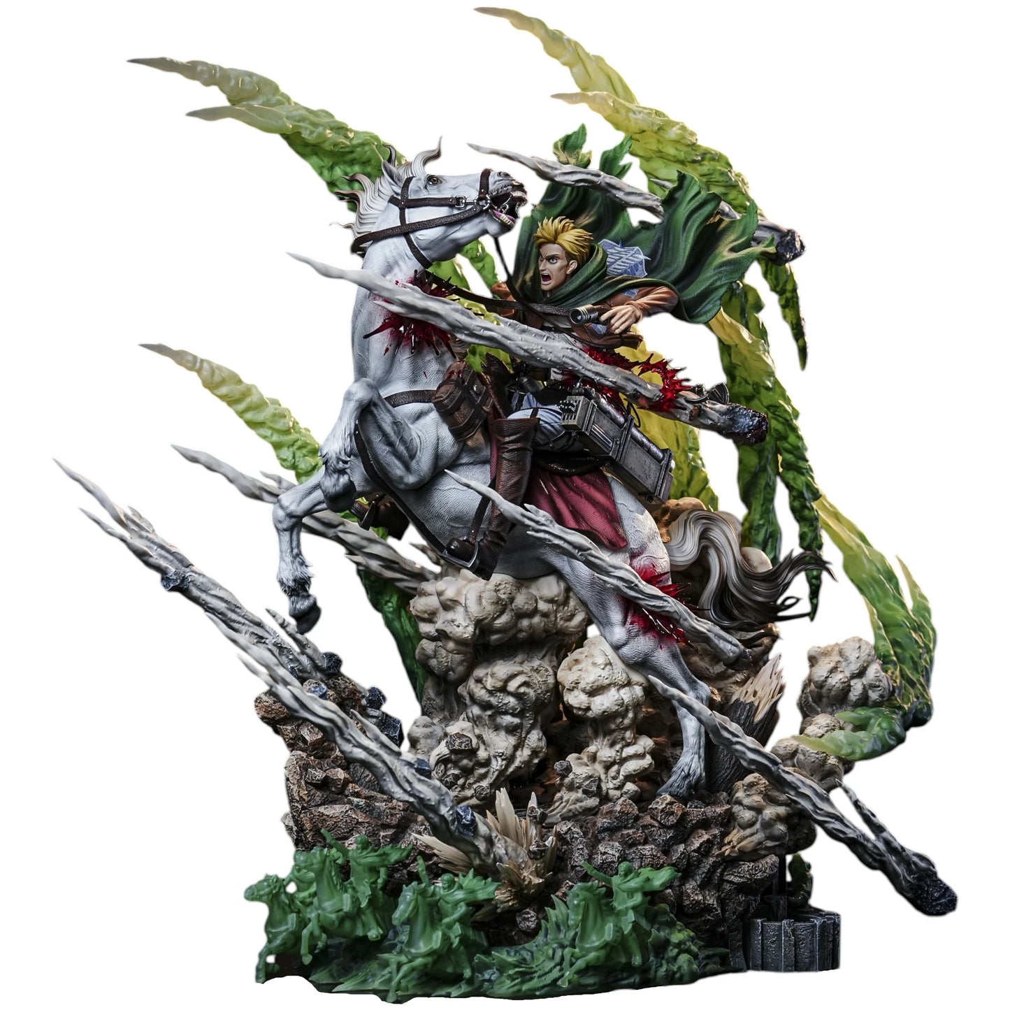 Preventa Resina Erwin Smith Figura Attack On Titan Model Power Estudio