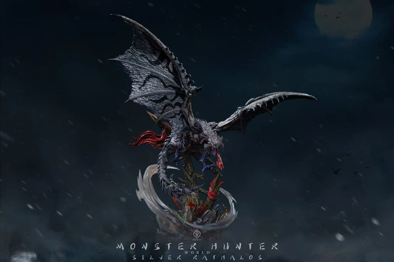 Preventa Resina Rathalos Figura Monster Hunter Edge  Estudio