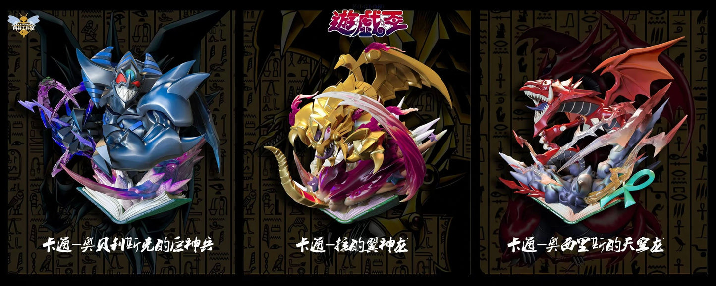 Preventa Resina Dioses Egipcios Figura Yu-Gi-Oh! WASP Estudio