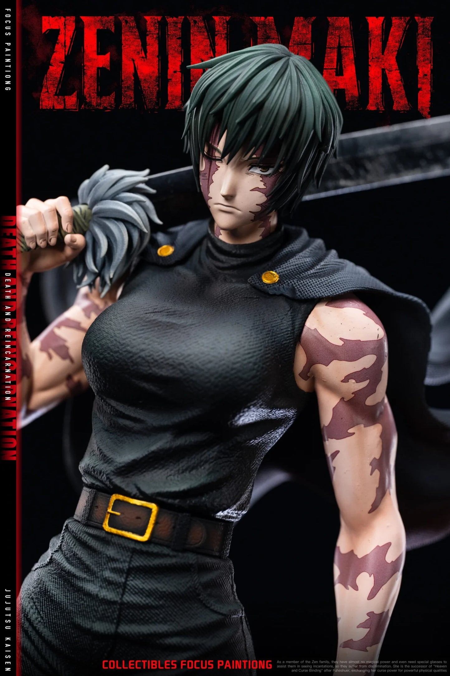 Preventa Resina Zenin Maki Figura Jujutsu Kaisen 1/6 BBA Estudio