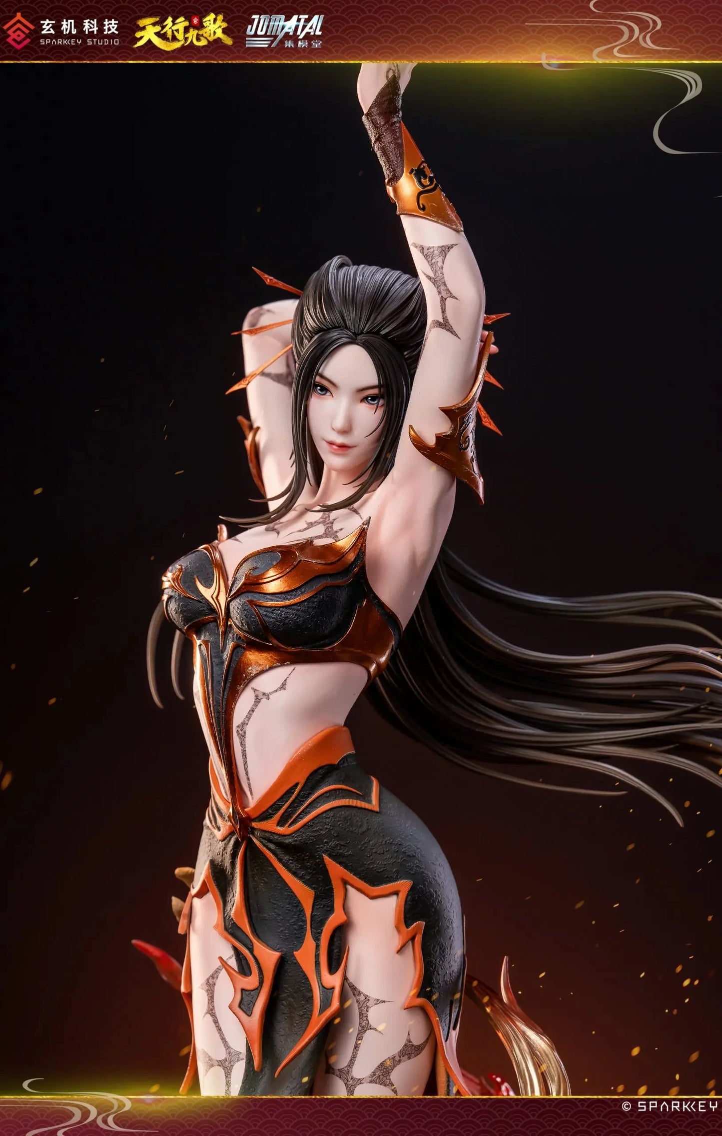 Preventa Resina Yan Ling Ji Figura Nine Songs of Heaven JOMATAL (Licencia) Estudio