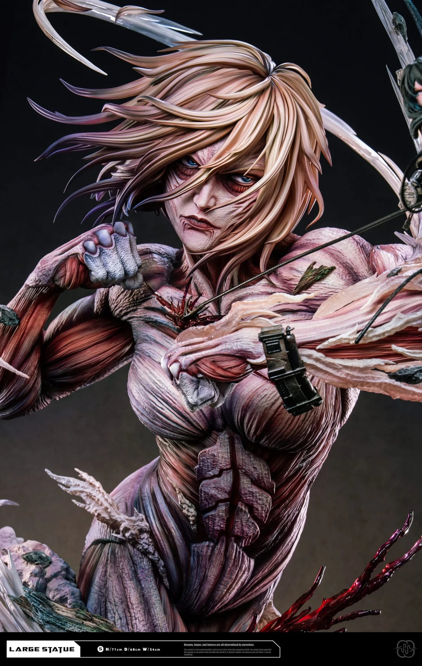 Preventa Resina Titan de Ataque & Titan Femenino Figura Attack On Titan  Hertz  Estudio
