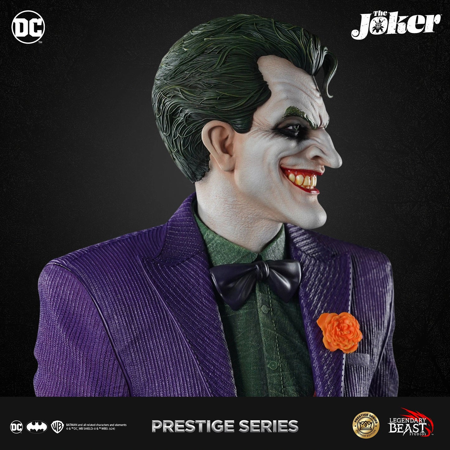 Preventa Resina Joker Figura DC Comics Legendary Beast (Licencia) Estudio