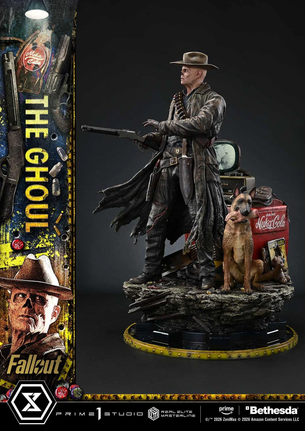 Preventa Resina The Ghoul Figura Fallout Prime 1 (Licencia) Estudio