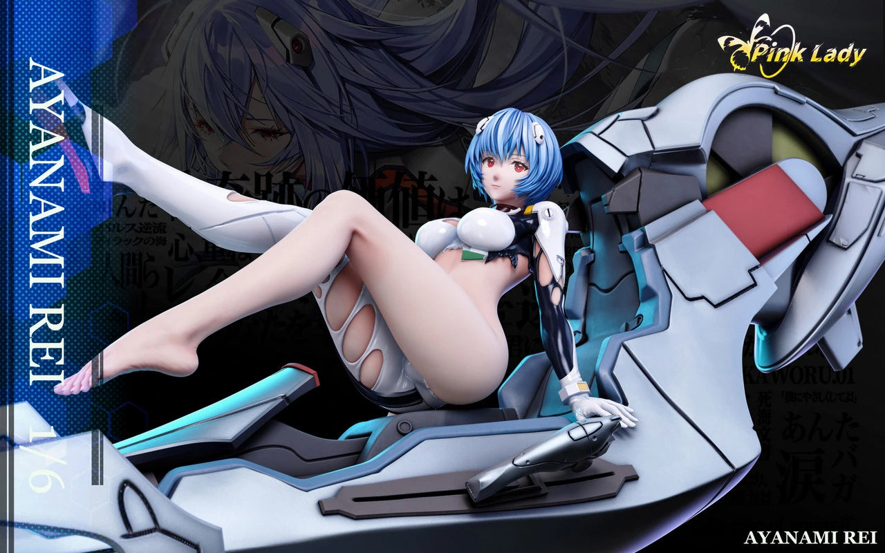 Preventa Resina Ayanami Rei Figura Evangelion Pink Lady Estudio
