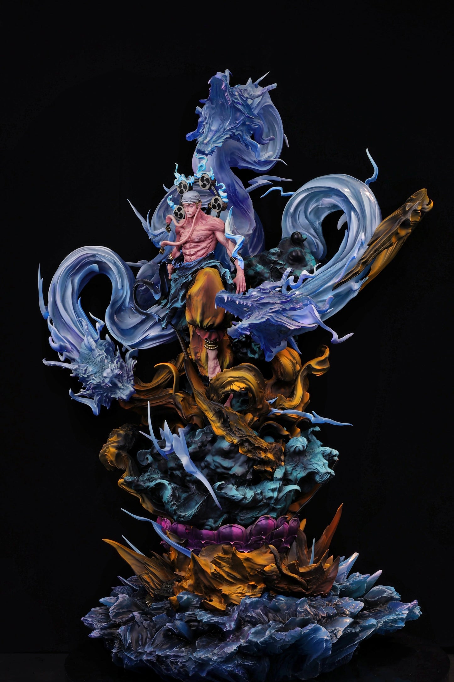 Preventa Resina Enel Figura One Piece Iron Curtain  & Chao Ming Estudio