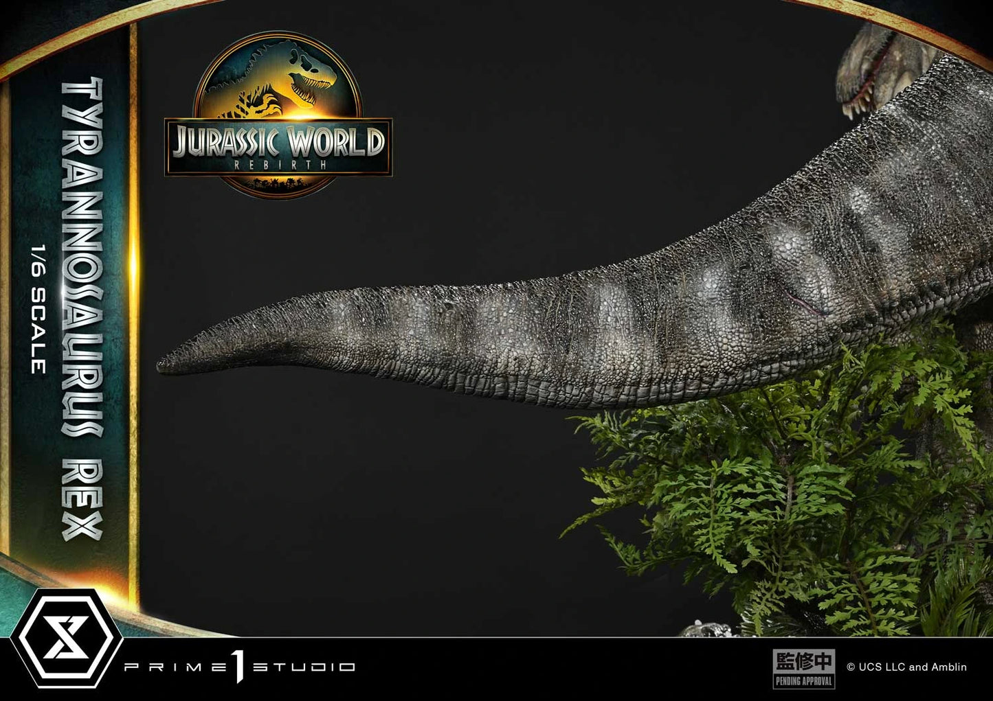 Preventa Resina Tyrannosaurus Rex Figura Jurassic World: Renace  Prime 1 (Licencia) Estudio