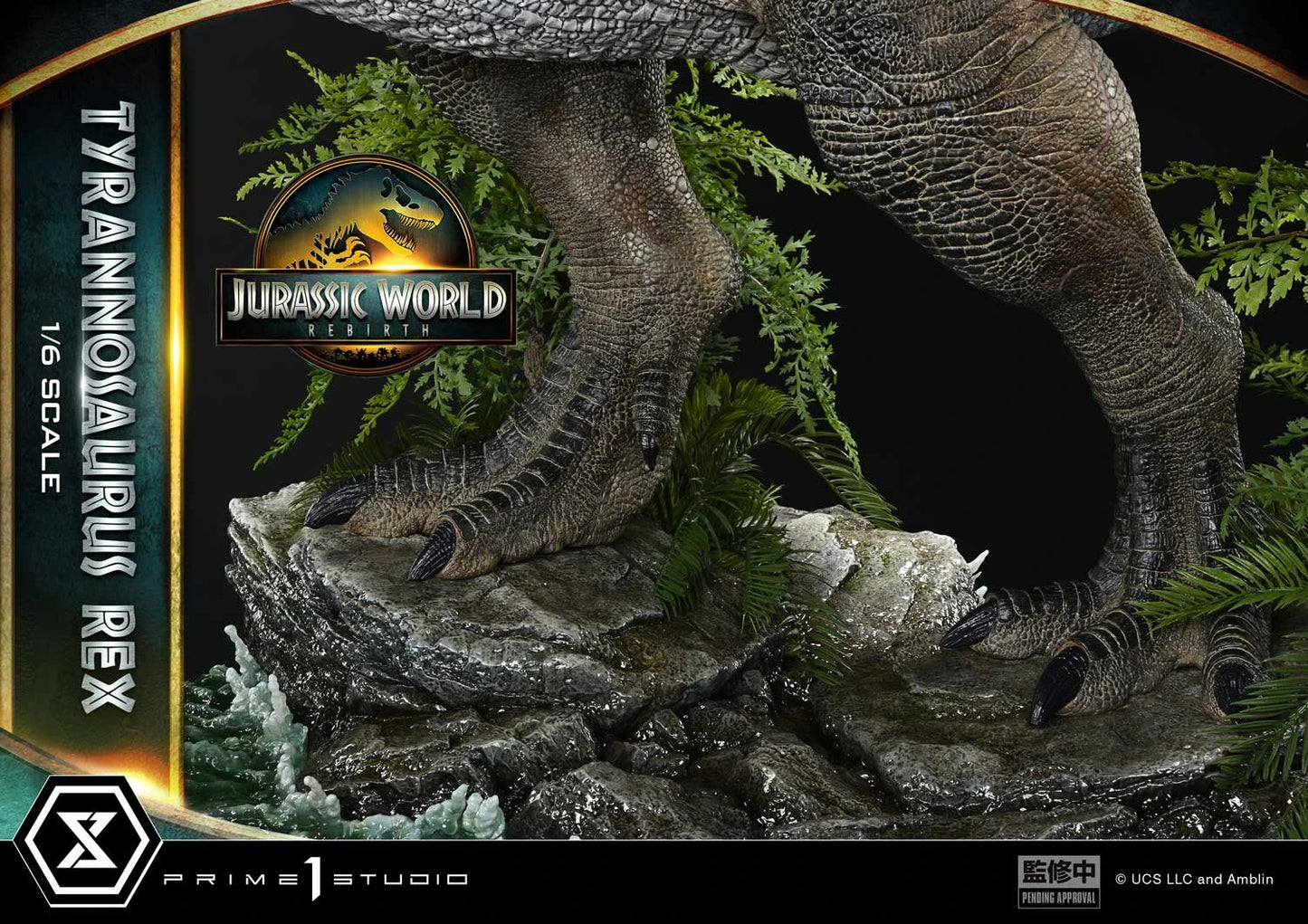 Preventa Resina Tyrannosaurus Rex Figura Jurassic World: Renace  Prime 1 (Licencia) Estudio
