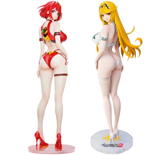 Preventa Resina Pyra & Mythra Figura Xenoblade Chronicles  SY Estudio