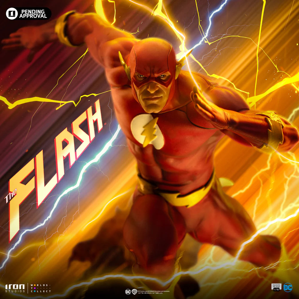 Preventa Resina The Flash Figura DC Comics Iron (Licencia) Estudio