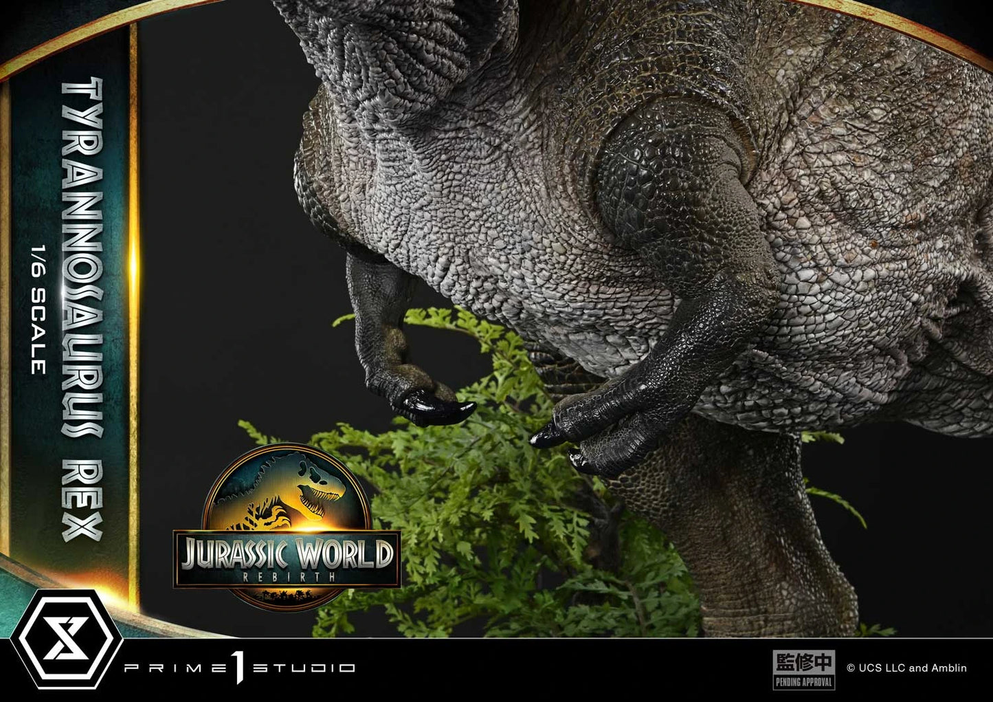 Preventa Resina Tyrannosaurus Rex Figura Jurassic World: Renace  Prime 1 (Licencia) Estudio