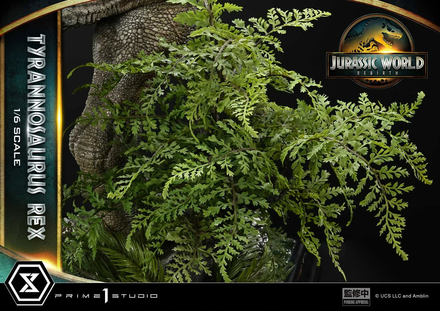 Preventa Resina Tyrannosaurus Rex Figura Jurassic World: Renace  Prime 1 (Licencia) Estudio