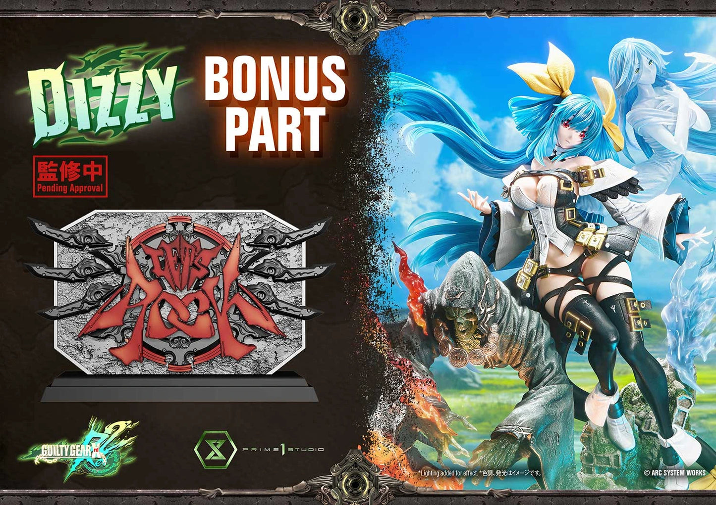 Preventa Resina Dizzy Figura Guilty Gear Xrd Rev 2  Prime 1 (Licencia)  Estudio