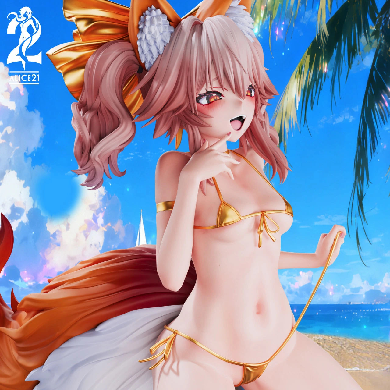 Preventa Resina Tamamo no Mae Figura Fate/Grand Order Alice21 Estudio