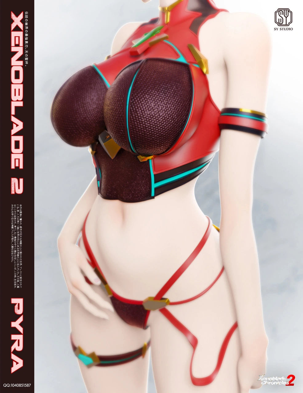 Preventa Resina Pyra & Mythra Figura Xenoblade Chronicles  SY Estudio