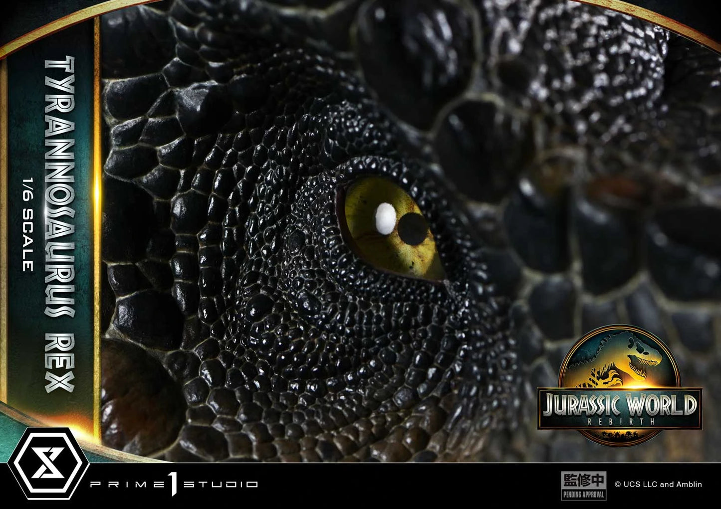 Preventa Resina Tyrannosaurus Rex Figura Jurassic World: Renace  Prime 1 (Licencia) Estudio