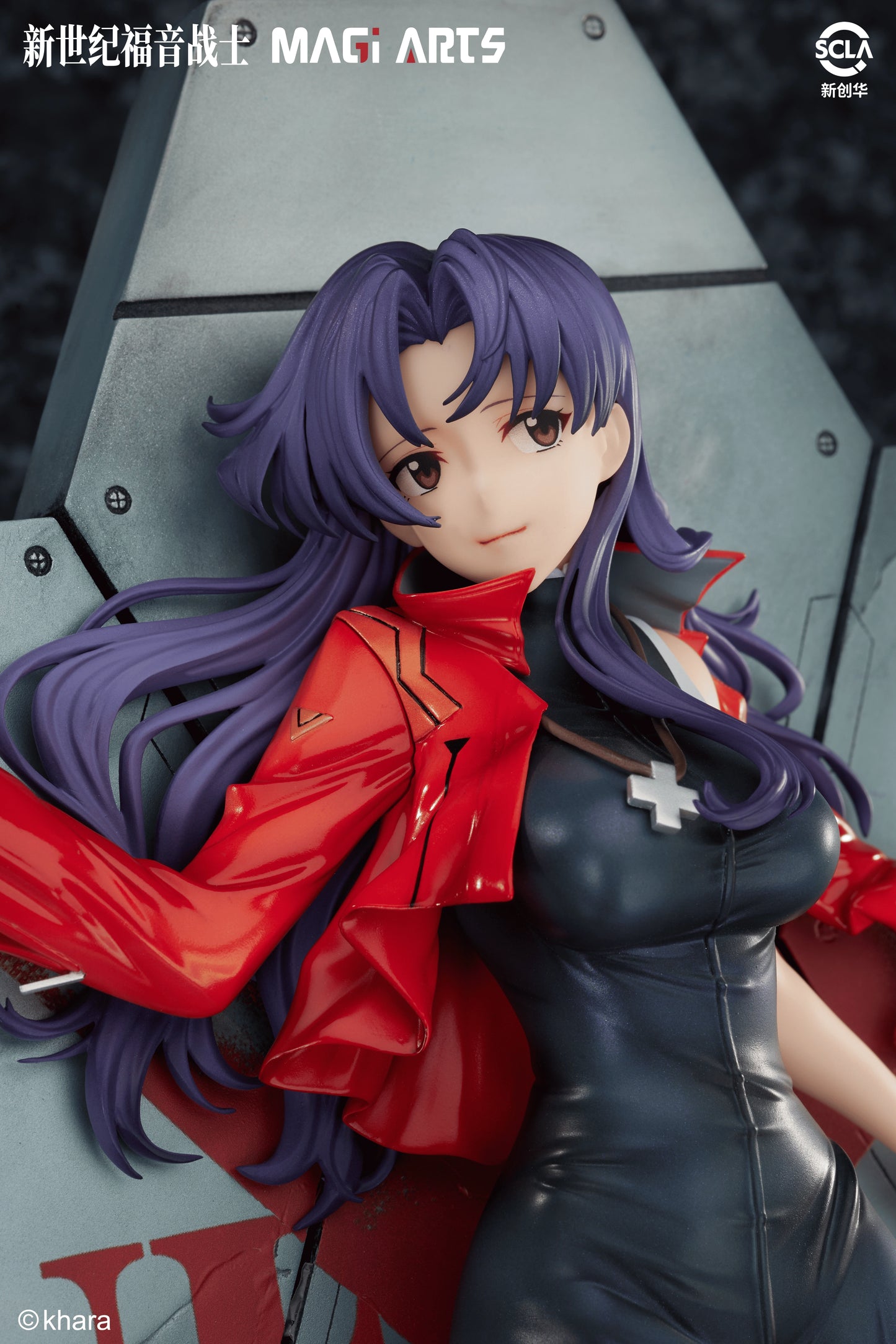 Preventa Resina Katsuragi Misato Figura Evangelion Magi Arts (Licencia) Estudio