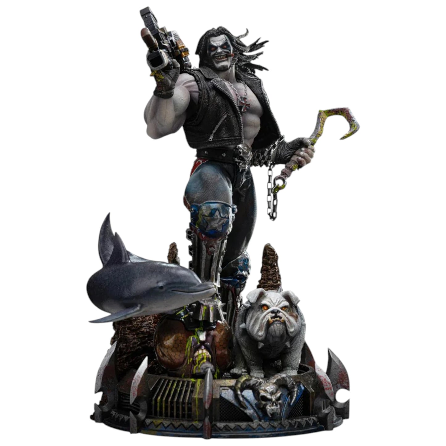 Preventa Resina Lobo Figura DC Comics Iron (Licencia) Estudio