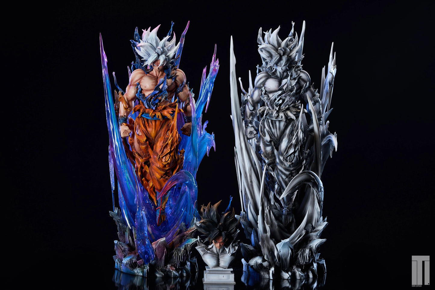 Preventa Resina Goku Ultra Instinto Figura Dragon Ball Iron Curtain Estudio
