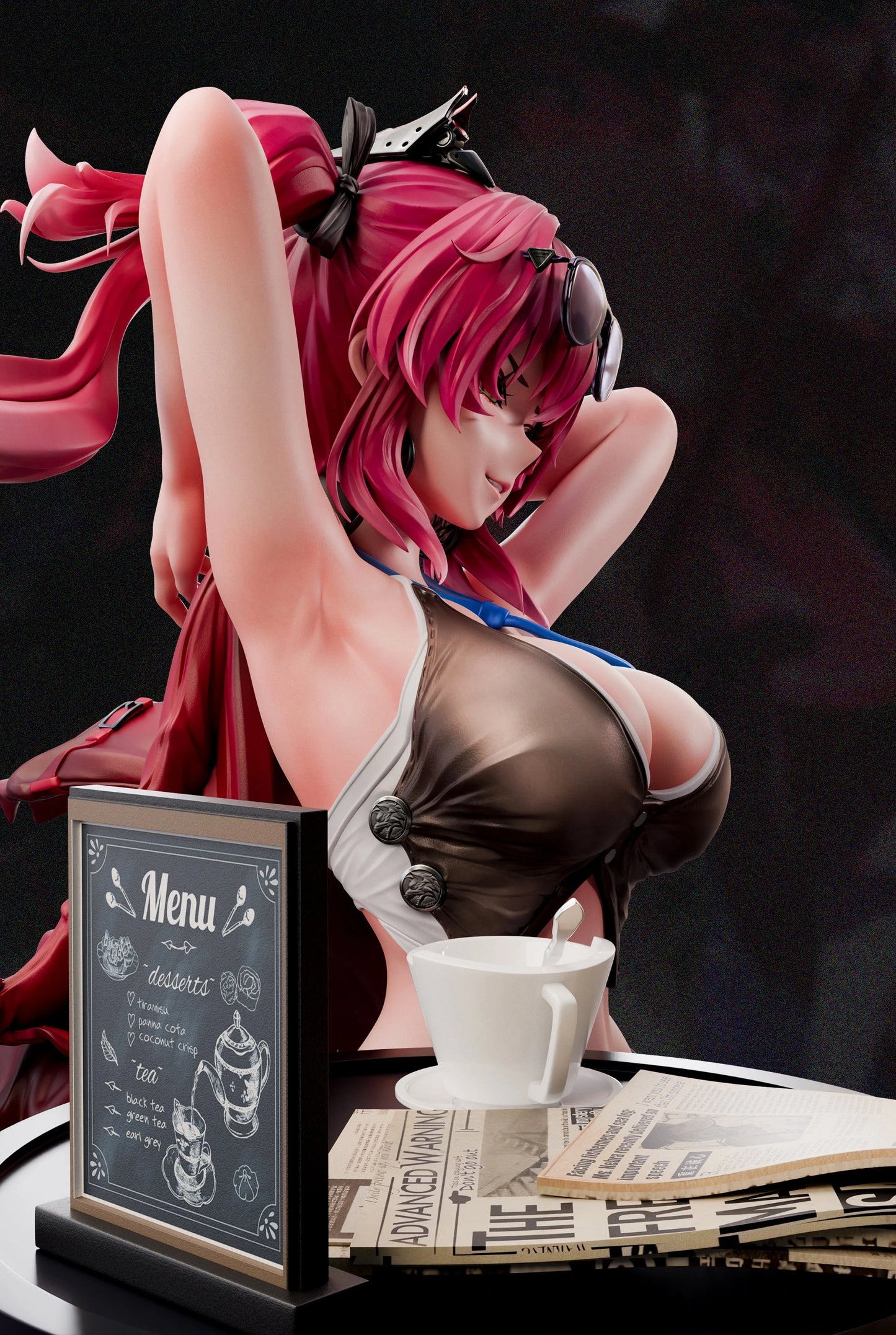 Preventa Resina Lupa Figura Wuthering Waves MiYin Estudio