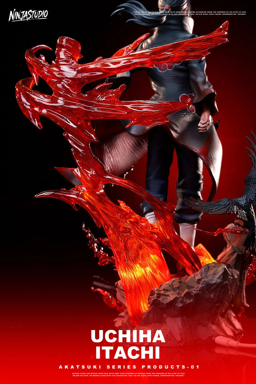 Preventa Resina Uchiha Itachi Figura Naruto 1/6 NINJA Estudio