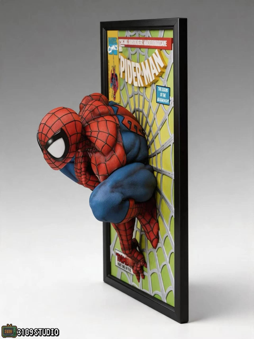 Preventa Resina Spider-Man Figura Marvel Comics 1/4 3109 Estudio