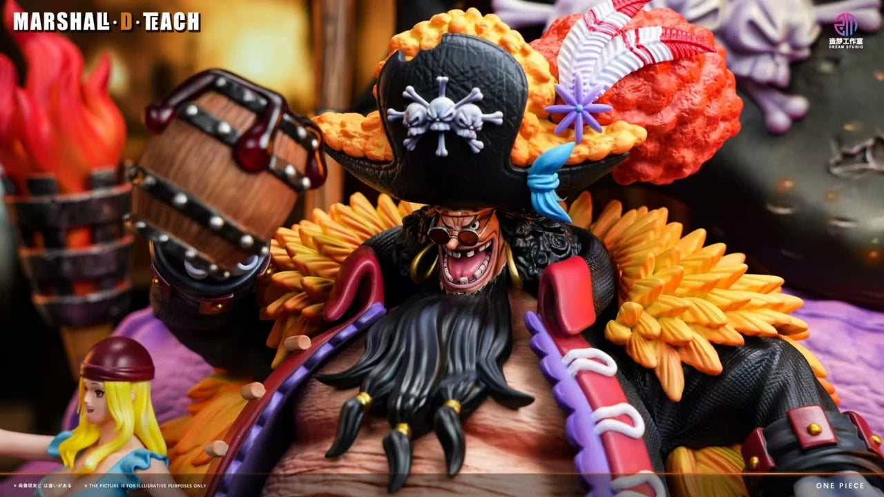 Preventa Resina Marshall D. Teach Figura One Piece 1/6 Dream Estudio