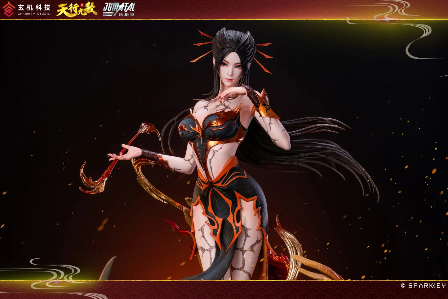 Preventa Resina Yan Ling Ji Figura Nine Songs of Heaven JOMATAL (Licencia) Estudio