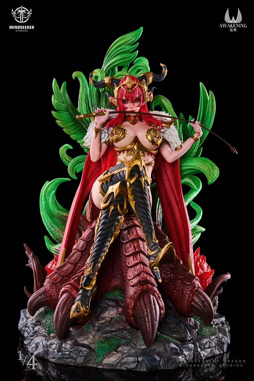 Preventa Resina Alexstrasza Figura World of Warcraft Windseeker & Awakening Estudio