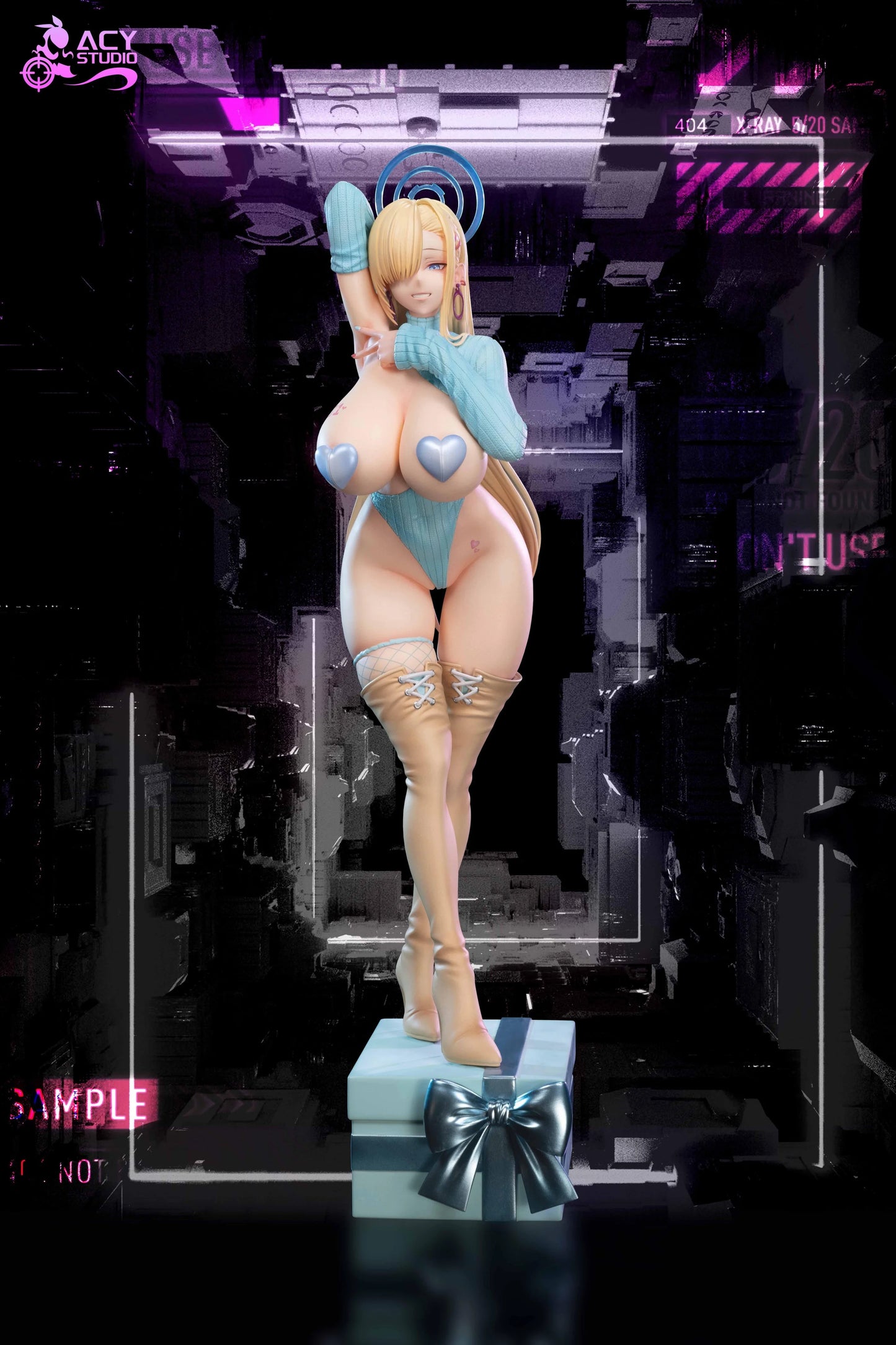 Preventa Resina Asuna Ichinose & Karin Kakudate Figura Blue Archive ACY Estudio