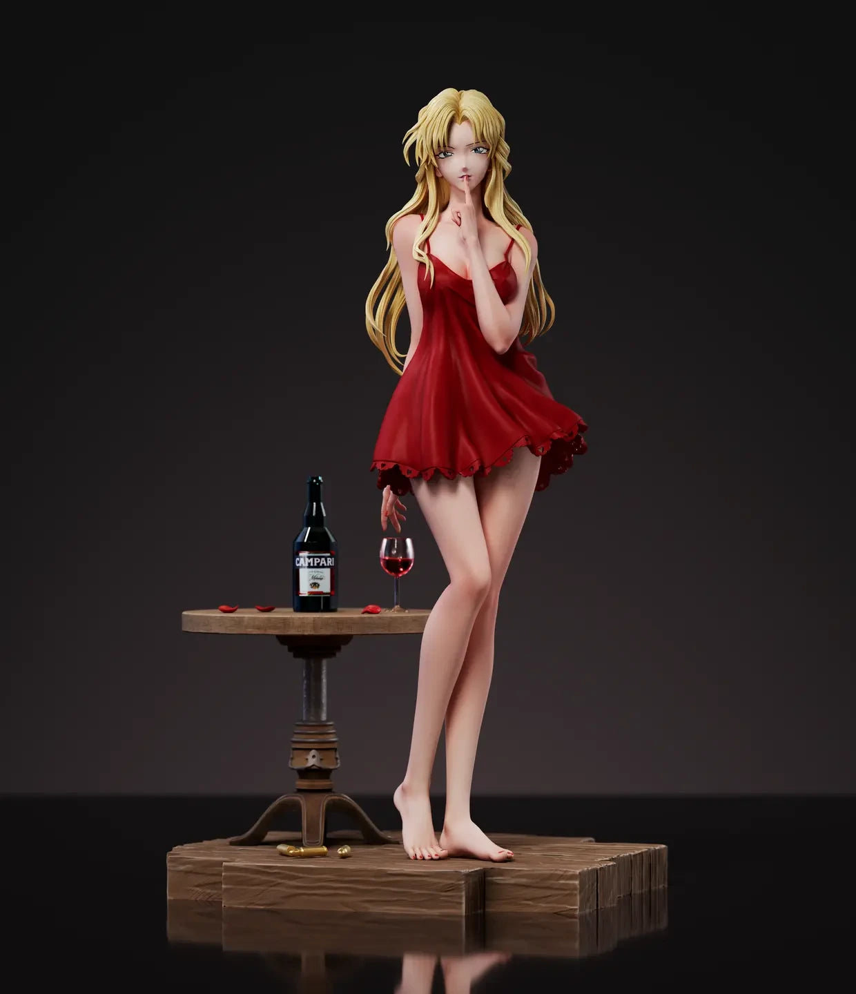 Preventa Resina Vermouth Figura Detective Conan Strange Thief Estudio
