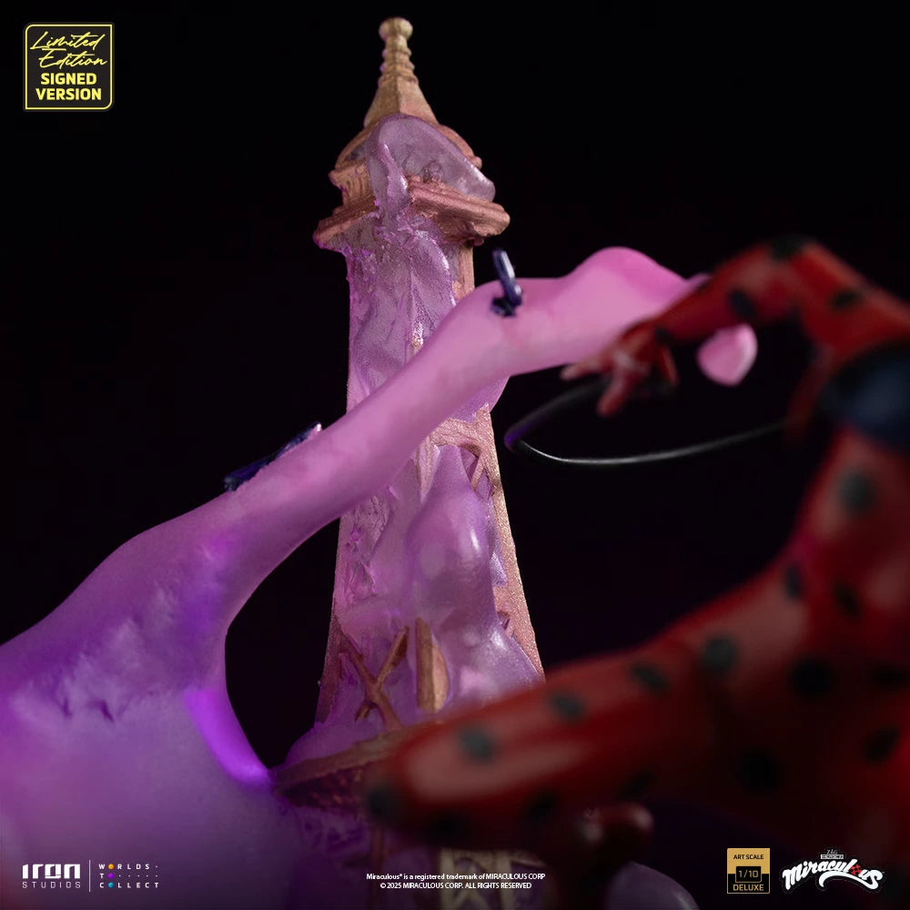 Preventa Resina LadyBug & Cat Noir Figura Miraculous Iron (Licencia) Estudio