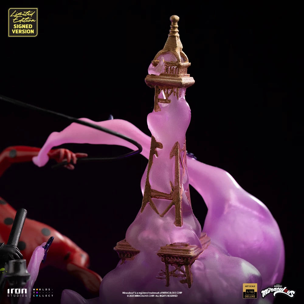 Preventa Resina LadyBug & Cat Noir Figura Miraculous Iron (Licencia) Estudio