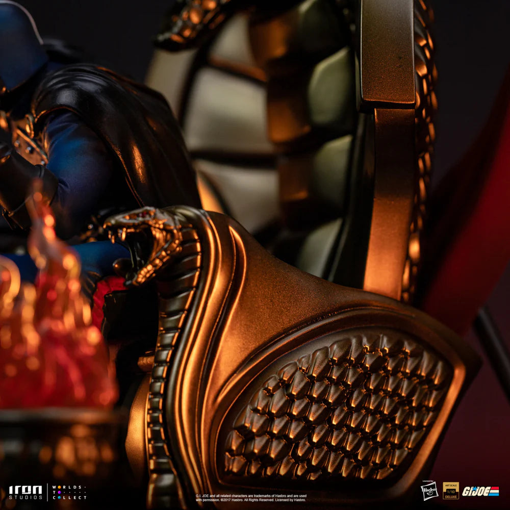 Preventa Resina Commander Cobra Figura G.I Joe Iron (Licencia) Estudio